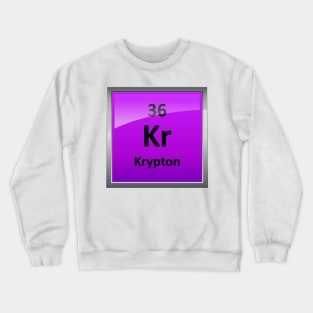 Krypton Element Symbol - Periodic Table Crewneck Sweatshirt